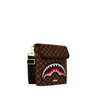 SAWTOOTH SHARKS IN PARIS MESSENGER SLING