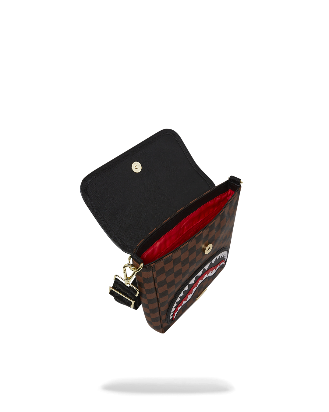 SAWTOOTH SHARKS IN PARIS MESSENGER SLING