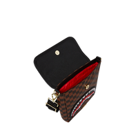 SAWTOOTH SHARKS IN PARIS MESSENGER SLING