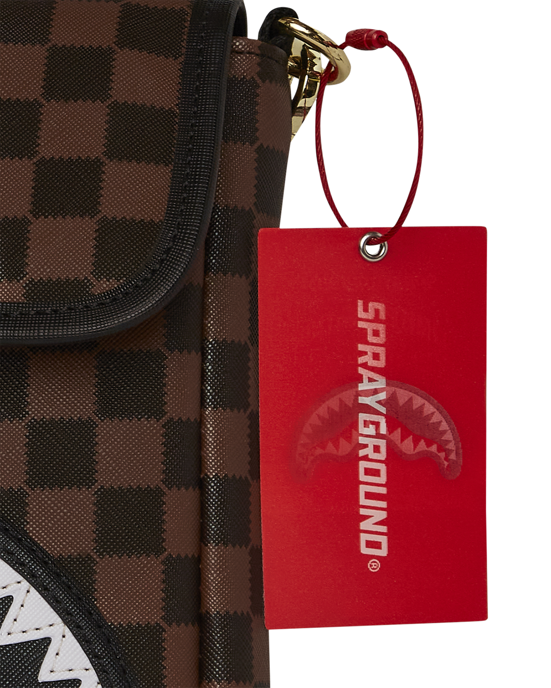 SAWTOOTH SHARKS IN PARIS MESSENGER SLING