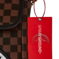 SAWTOOTH SHARKS IN PARIS MESSENGER SLING