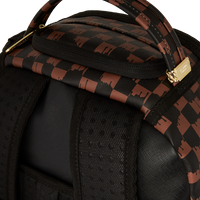 DRIP CHECK CROWN x KA1 BACKPACK BROWN