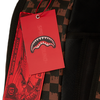DRIP CHECK CROWN x KA1 BACKPACK BROWN