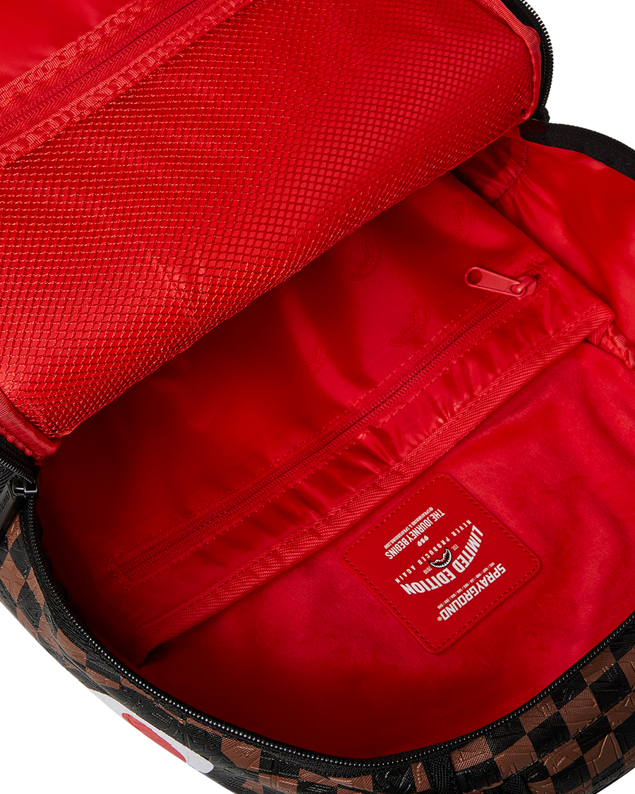 CHECK 2 EMBOSS BACKPACK – spraygroundgcc