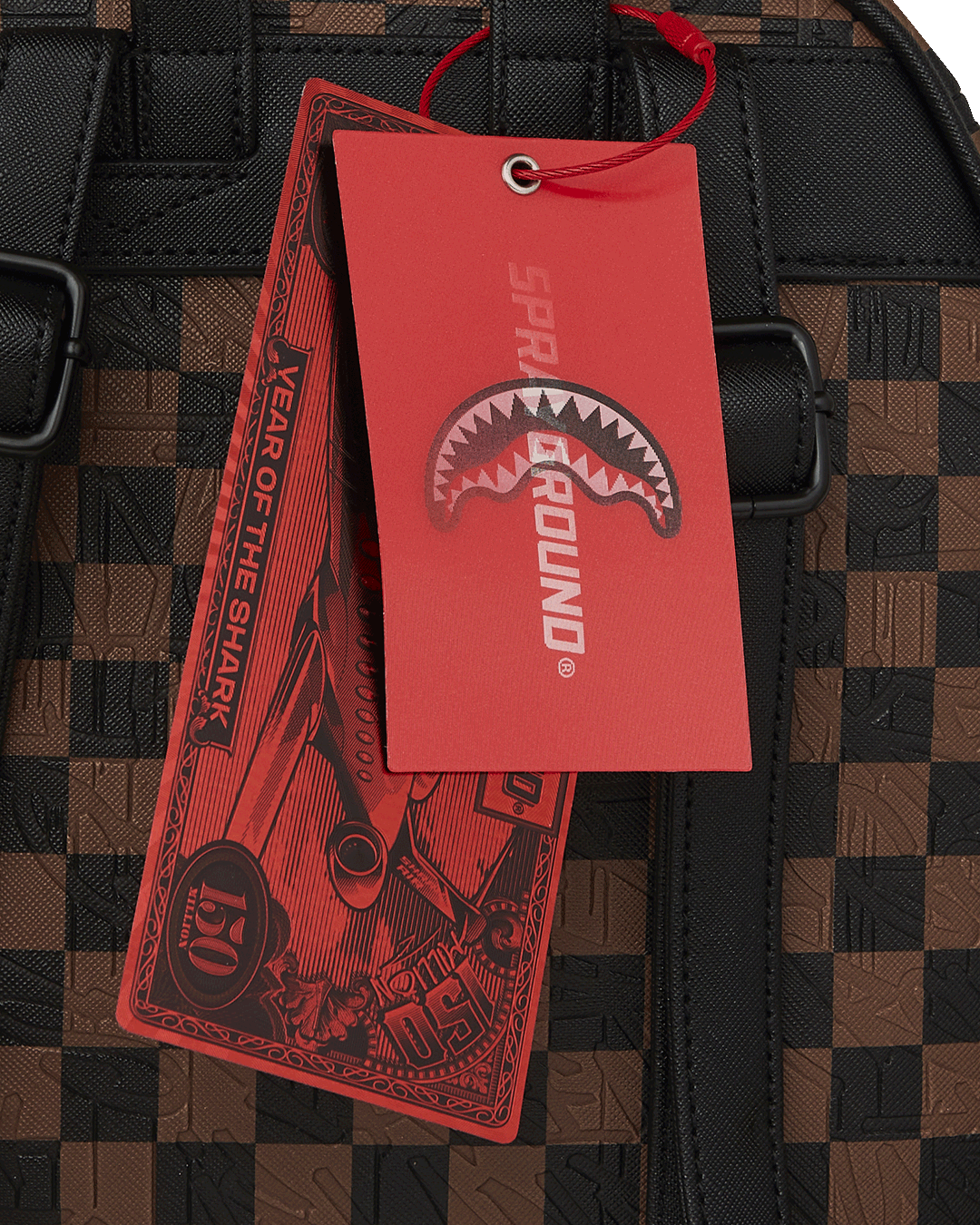 CHECK 2 EMBOSS SAVAGE BACKPACK
