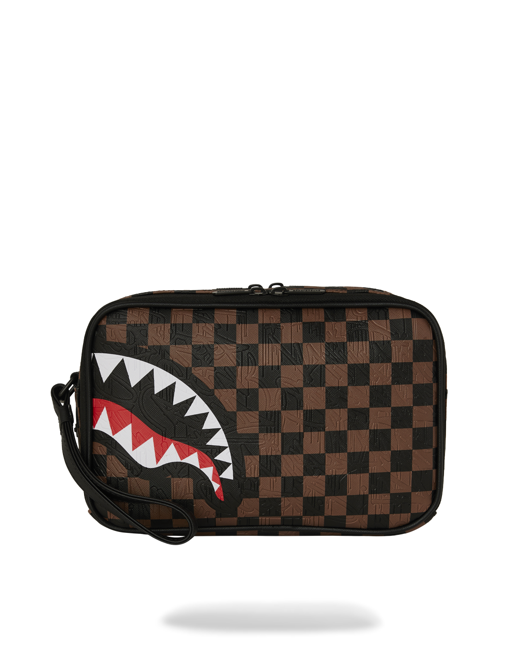 CHECK 2 EMBOSS TOILETRY BAG