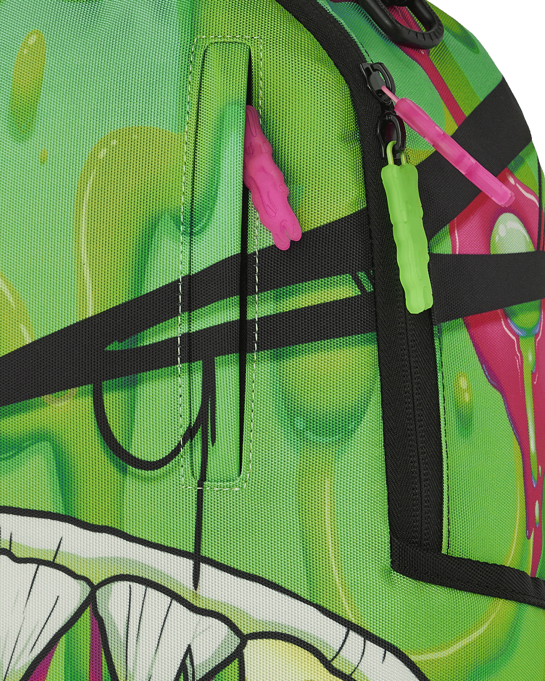 HALLOWEEN SHARK CENTRAL DRIPPY SPLIT BACKPACK