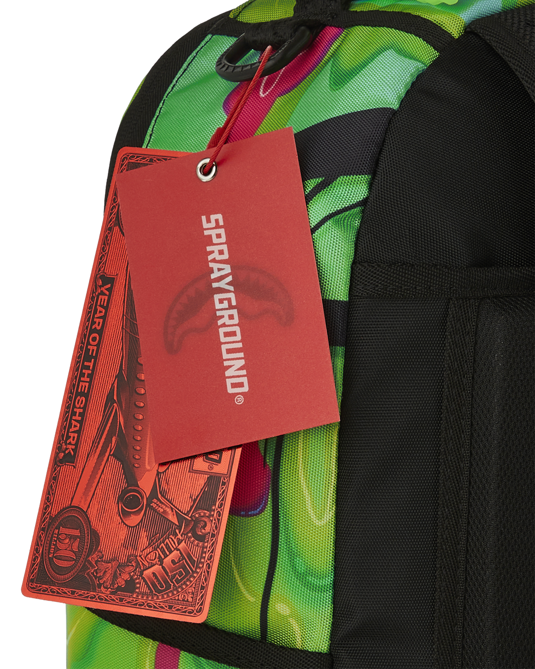 HALLOWEEN SHARK CENTRAL DRIPPY SPLIT BACKPACK