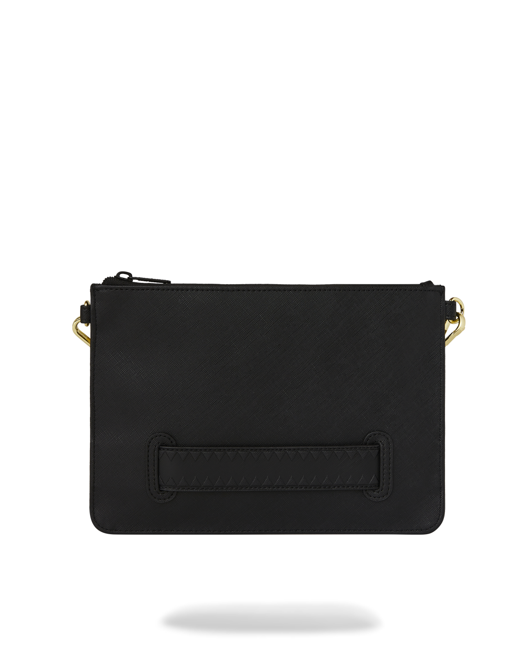 GOLD AND DANGEROUS CROSSOVER CLUTCH