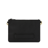 GOLD AND DANGEROUS CROSSOVER CLUTCH