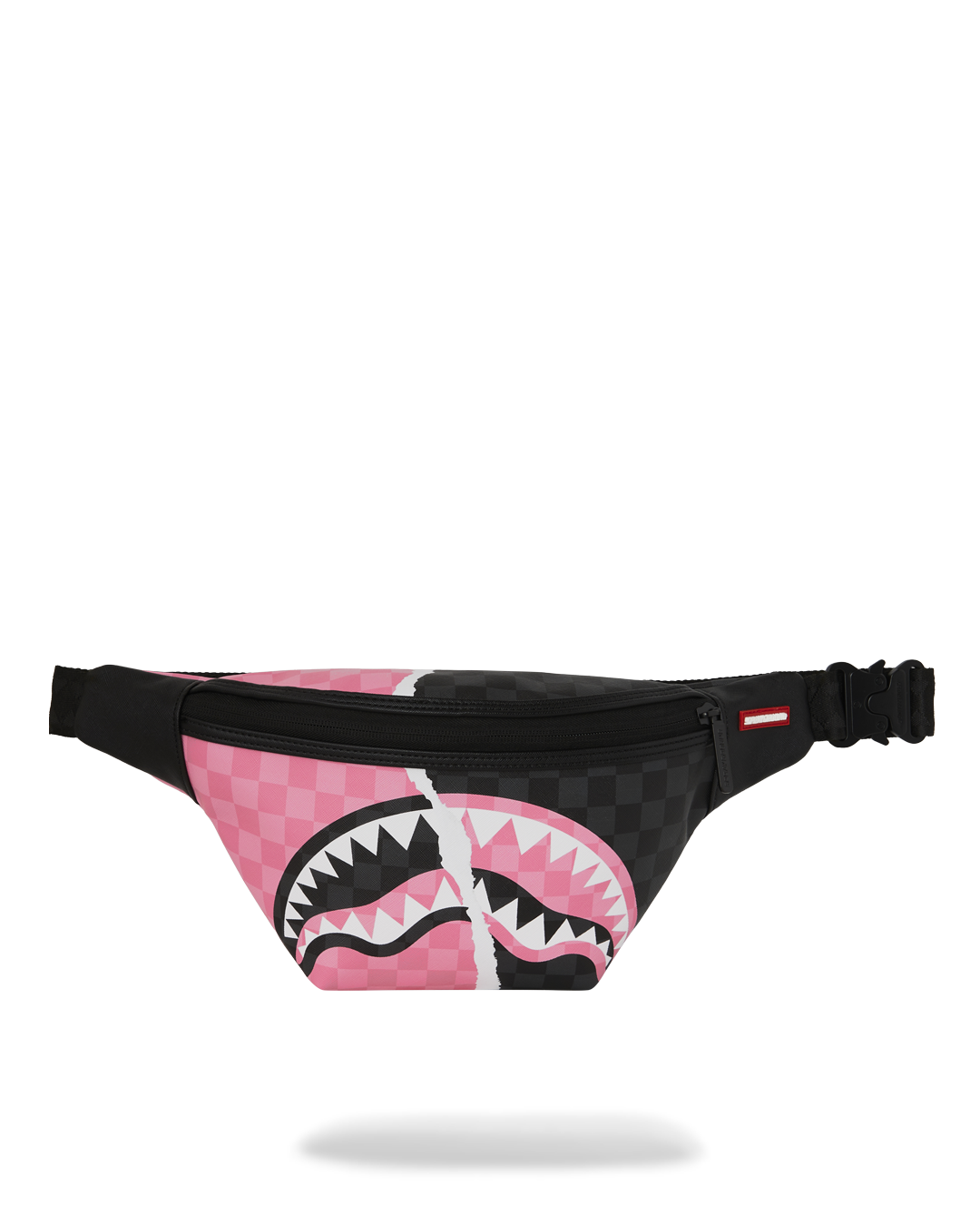 PINK AND BLACK TEAR SIP SAVVY CROSSBODY