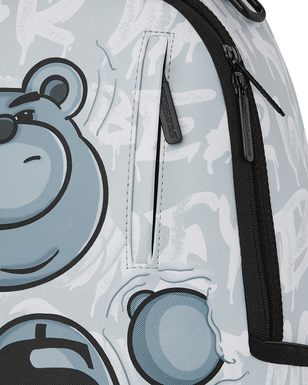 MONEY BEAR GRAFFITI FLOAT BACKPACK