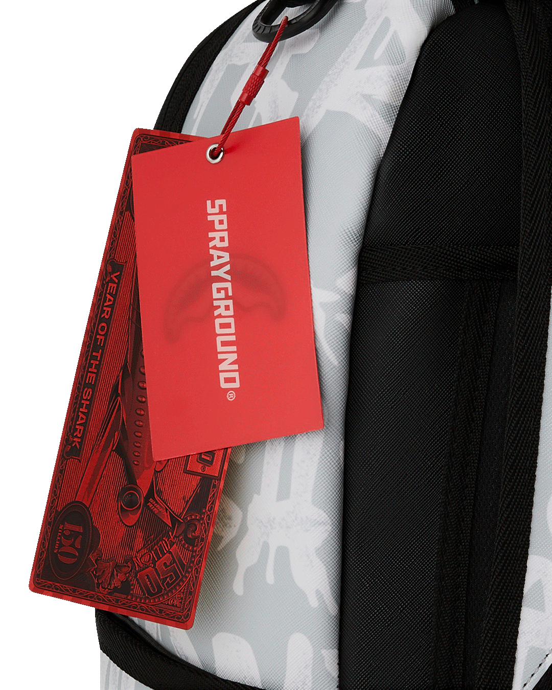 MONEY BEAR GRAFFITI FLOAT BACKPACK