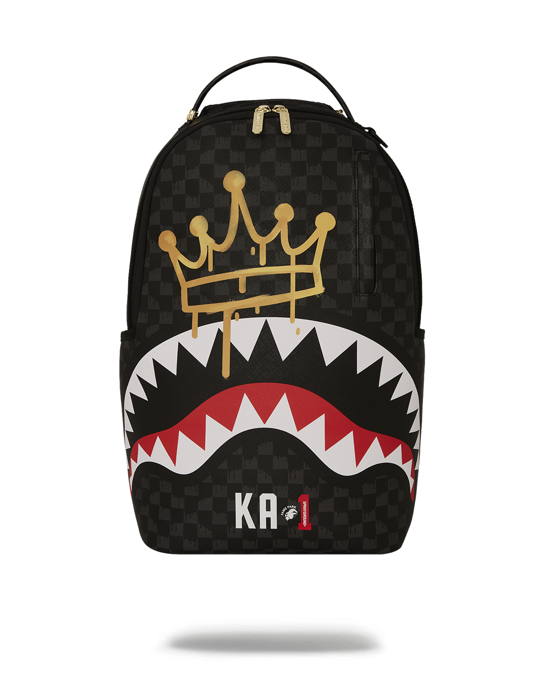DRIP CHECK CROWN x KA1 BACKPACK BLACK