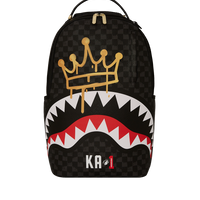 DRIP CHECK CROWN x KA1 BACKPACK BLACK