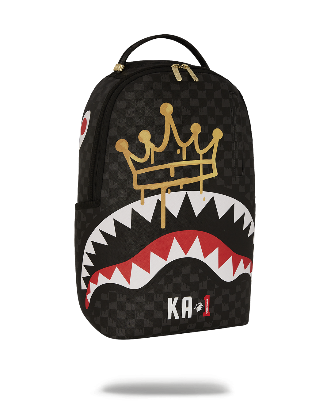 DRIP CHECK CROWN x KA1 BACKPACK BLACK