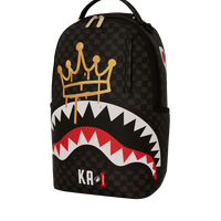 DRIP CHECK CROWN x KA1 BACKPACK BLACK