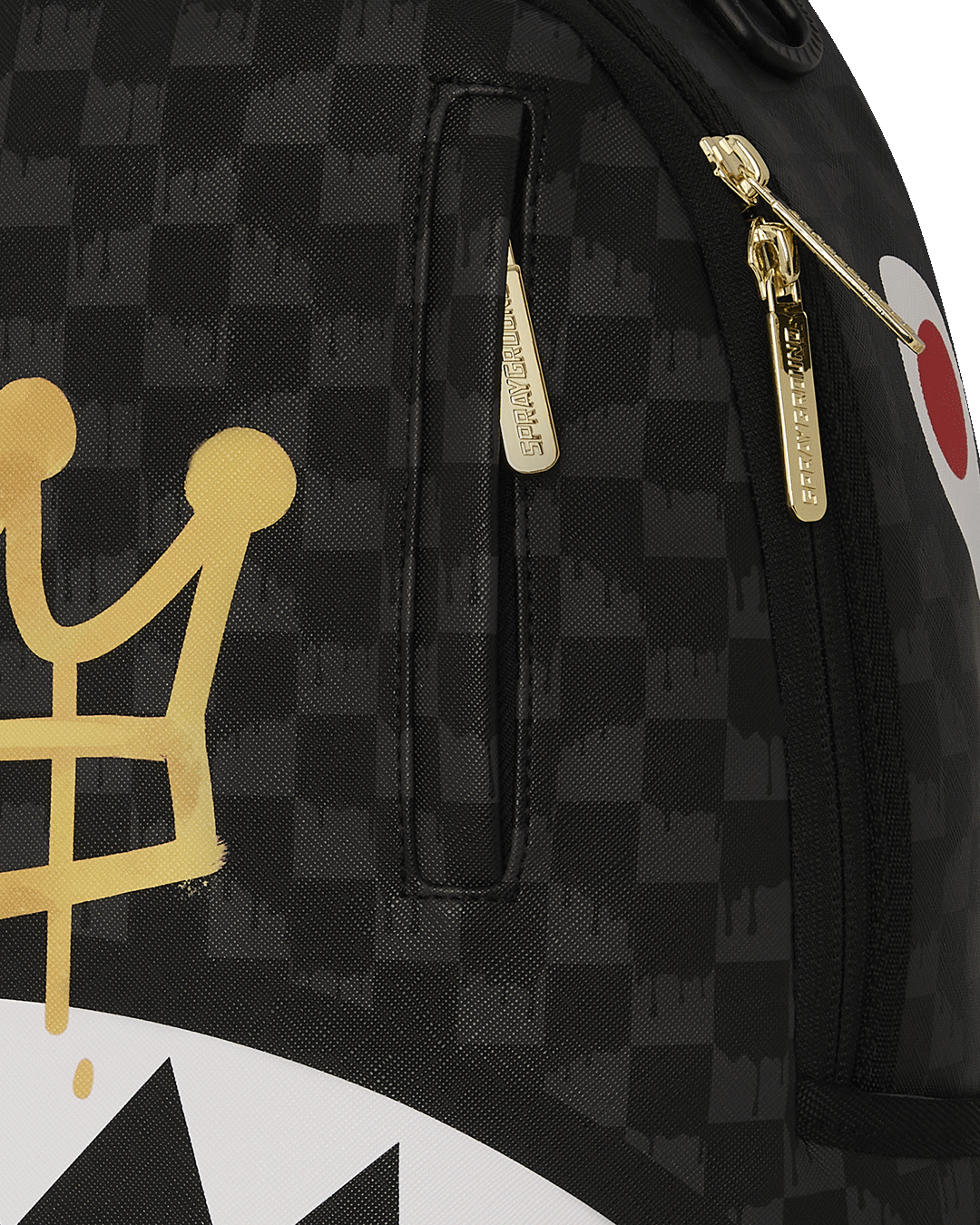 DRIP CHECK CROWN x KA1 BACKPACK BLACK