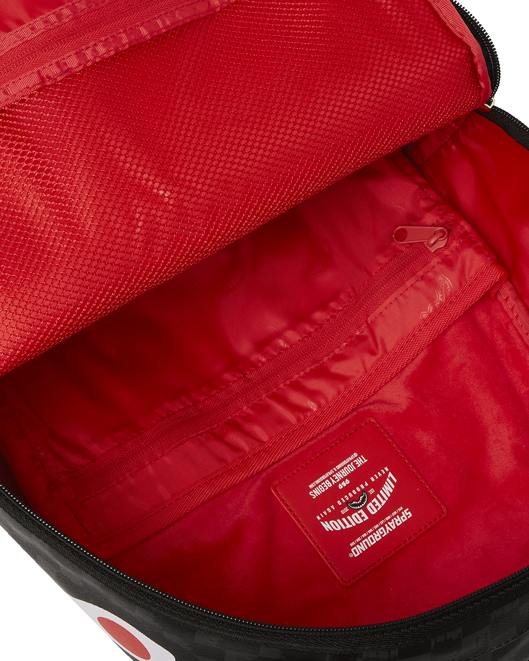 DRIP CHECK CROWN x KA1 BACKPACK BLACK