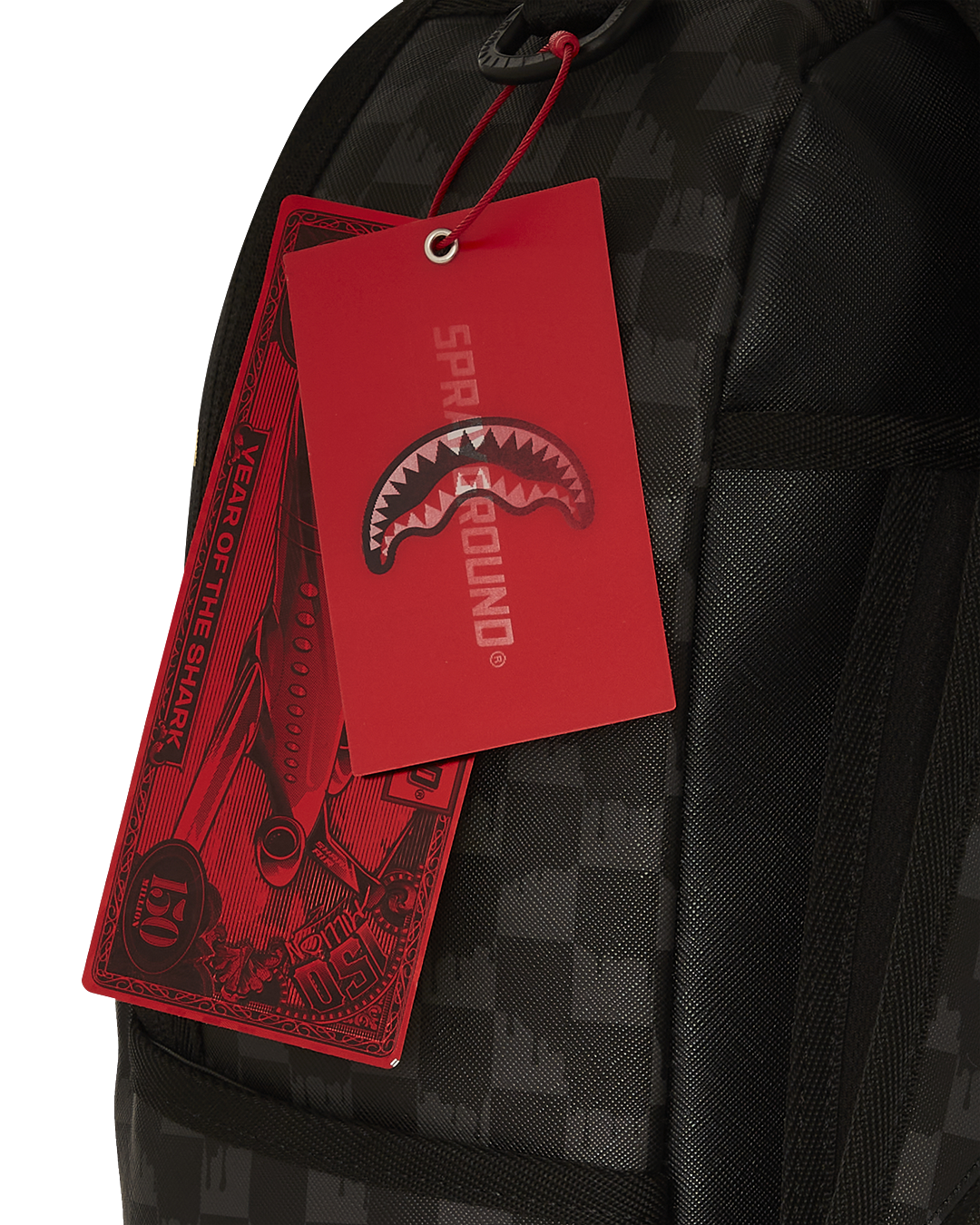 DRIP CHECK CROWN x KA1 BACKPACK BLACK