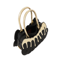 GOLD AND DANGEROUS SHARK HANDBAG