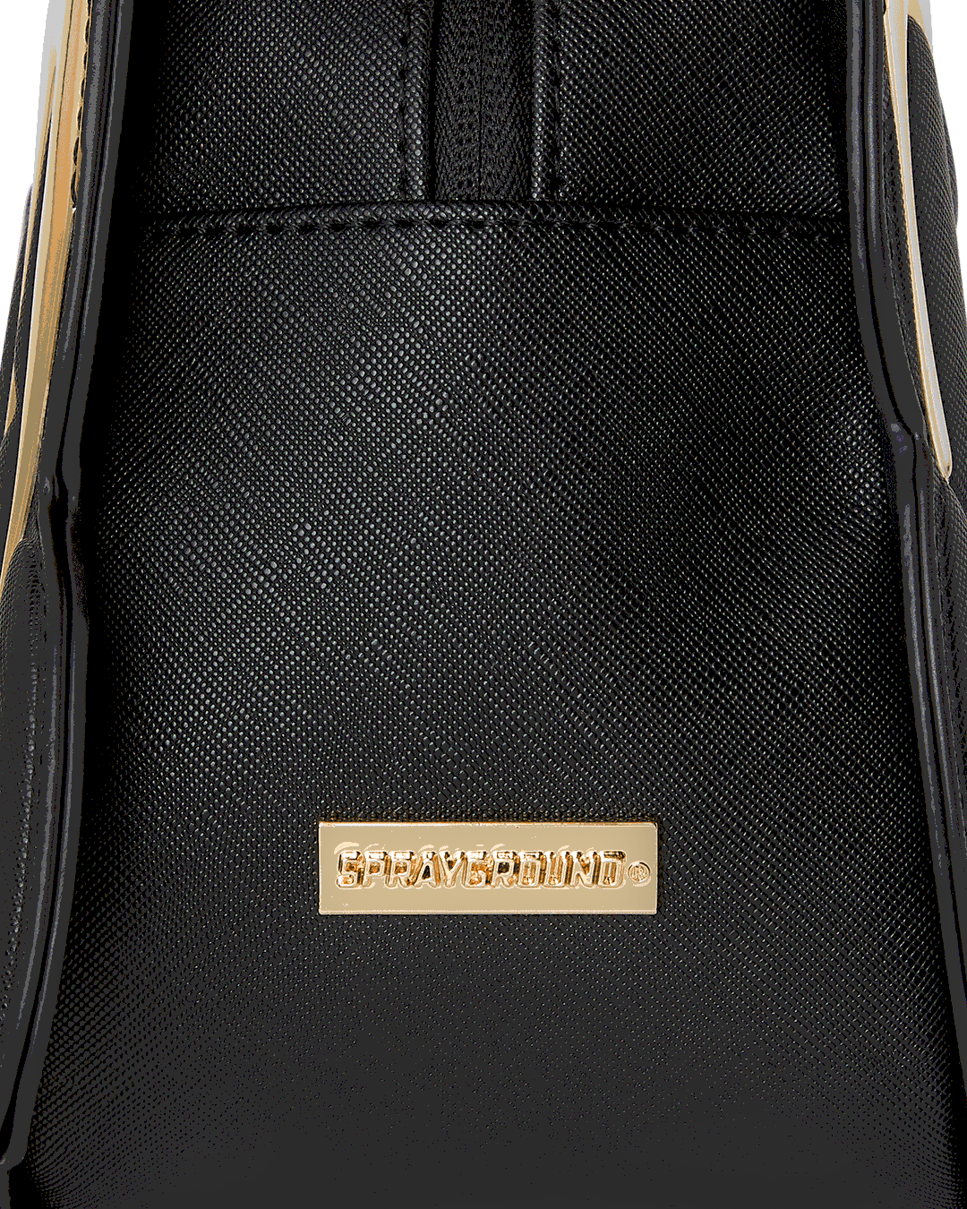 GOLD AND DANGEROUS SHARK HANDBAG