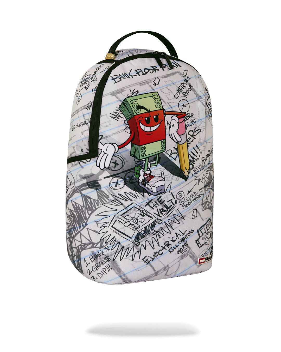 MONEY BOY PENCIL DOODLES DLXSR BACKPACK