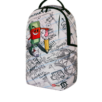 MONEY BOY PENCIL DOODLES DLXSR BACKPACK