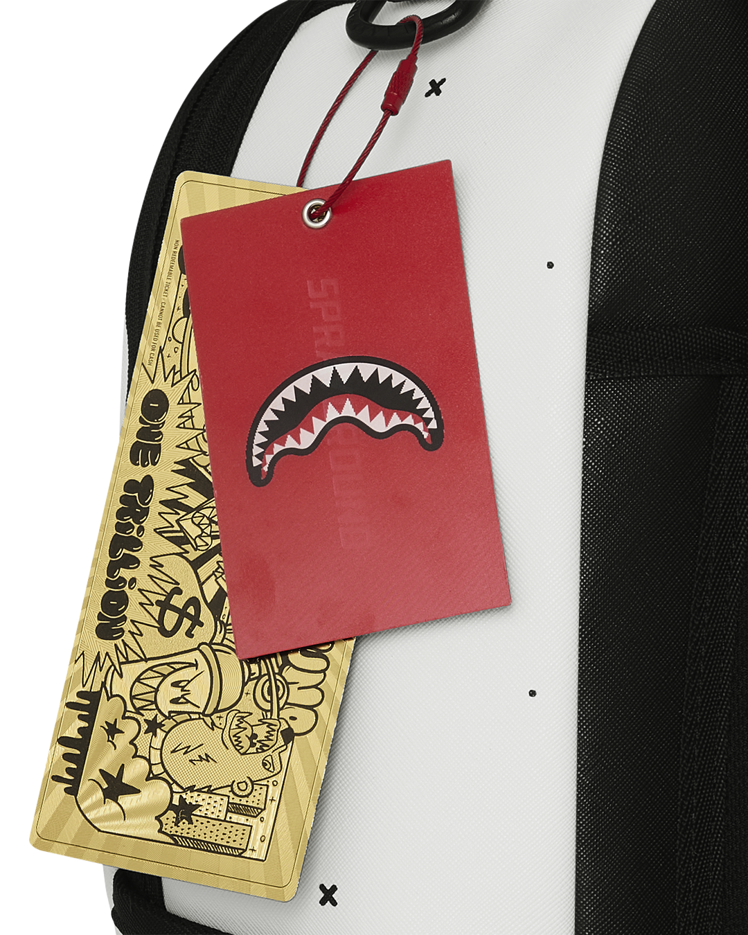 LIQUID CHROME SHARK CENTRAL DLXSV BACKPACK
