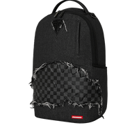 BLACK DENIM TEAR SHARK DLXSV BACKPACK