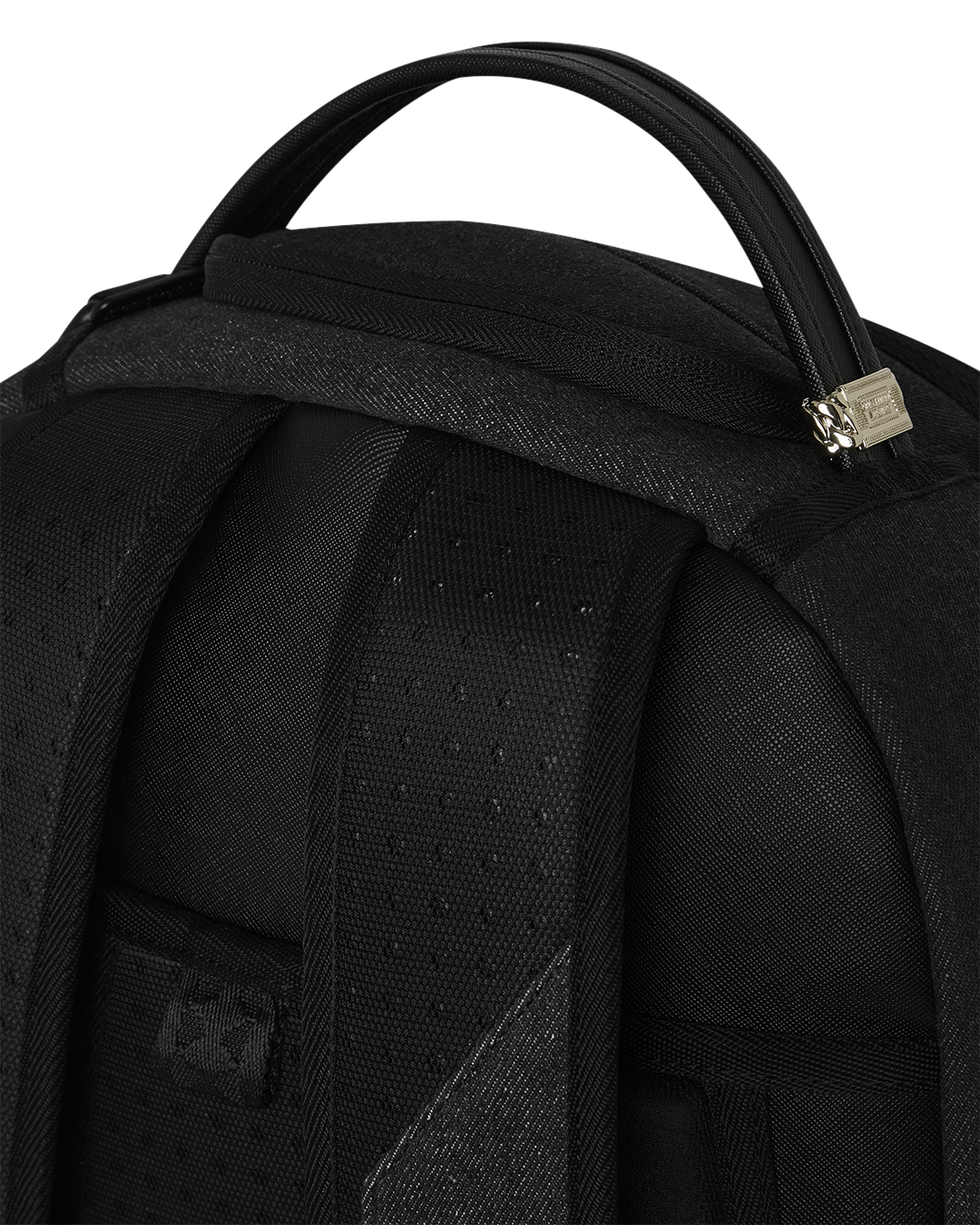 BLACK DENIM TEAR SHARK DLXSV BACKPACK