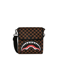 CHECK 2 EMBOSS MESSENGER SLING
