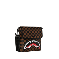 CHECK 2 EMBOSS MESSENGER SLING