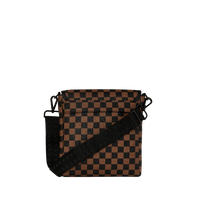 CHECK 2 EMBOSS MESSENGER SLING