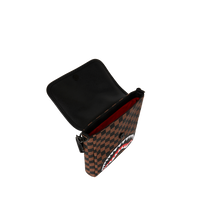 CHECK 2 EMBOSS MESSENGER SLING