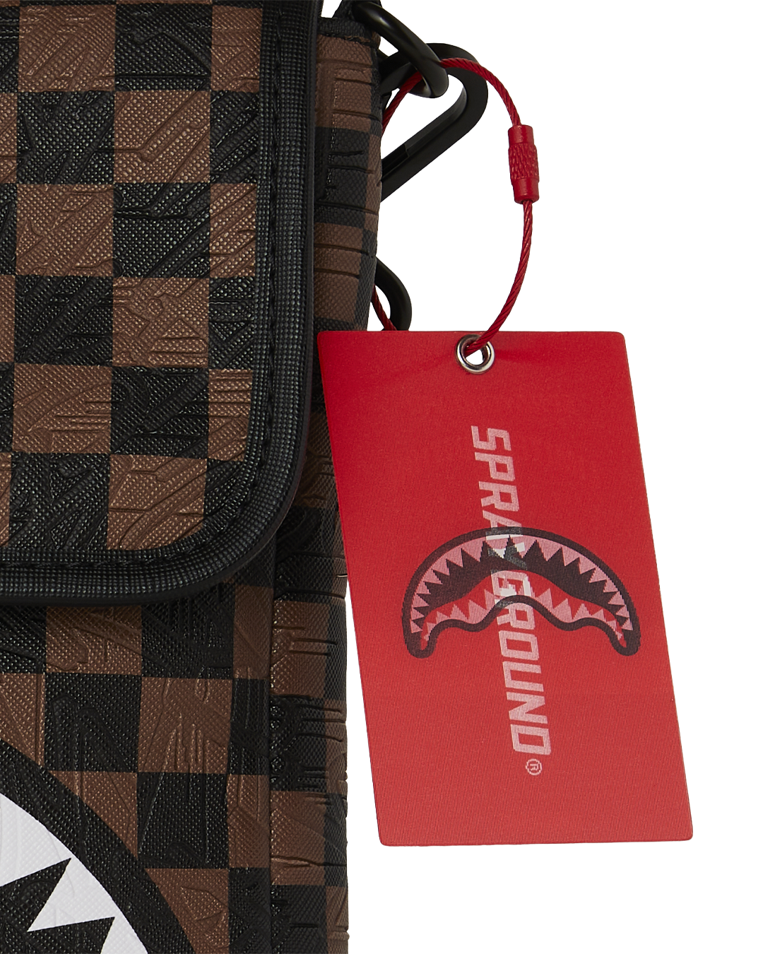 CHECK 2 EMBOSS MESSENGER SLING
