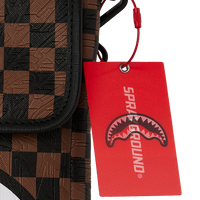 CHECK 2 EMBOSS MESSENGER SLING