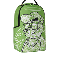 MONEY BEAR COLOR BLOCK DOODLE DLXSR BACKPACK