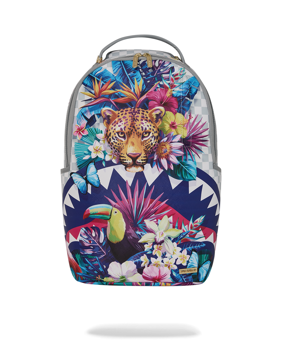 FLOWERING JUNGLE SHARK BACKPACK