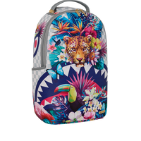 FLOWERING JUNGLE SHARK BACKPACK