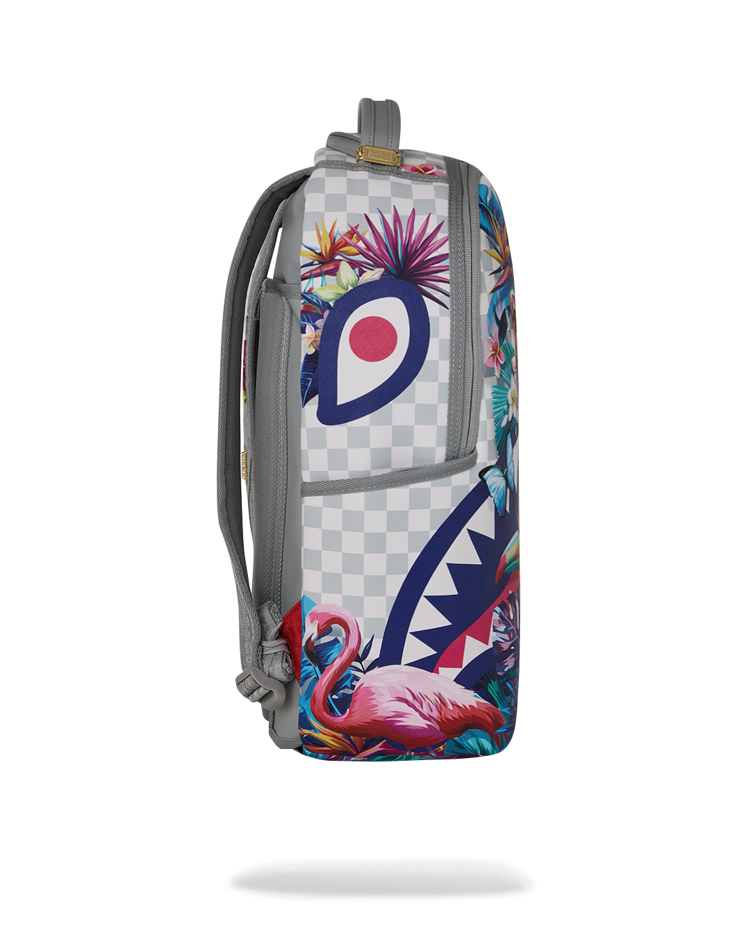 FLOWERING JUNGLE SHARK BACKPACK