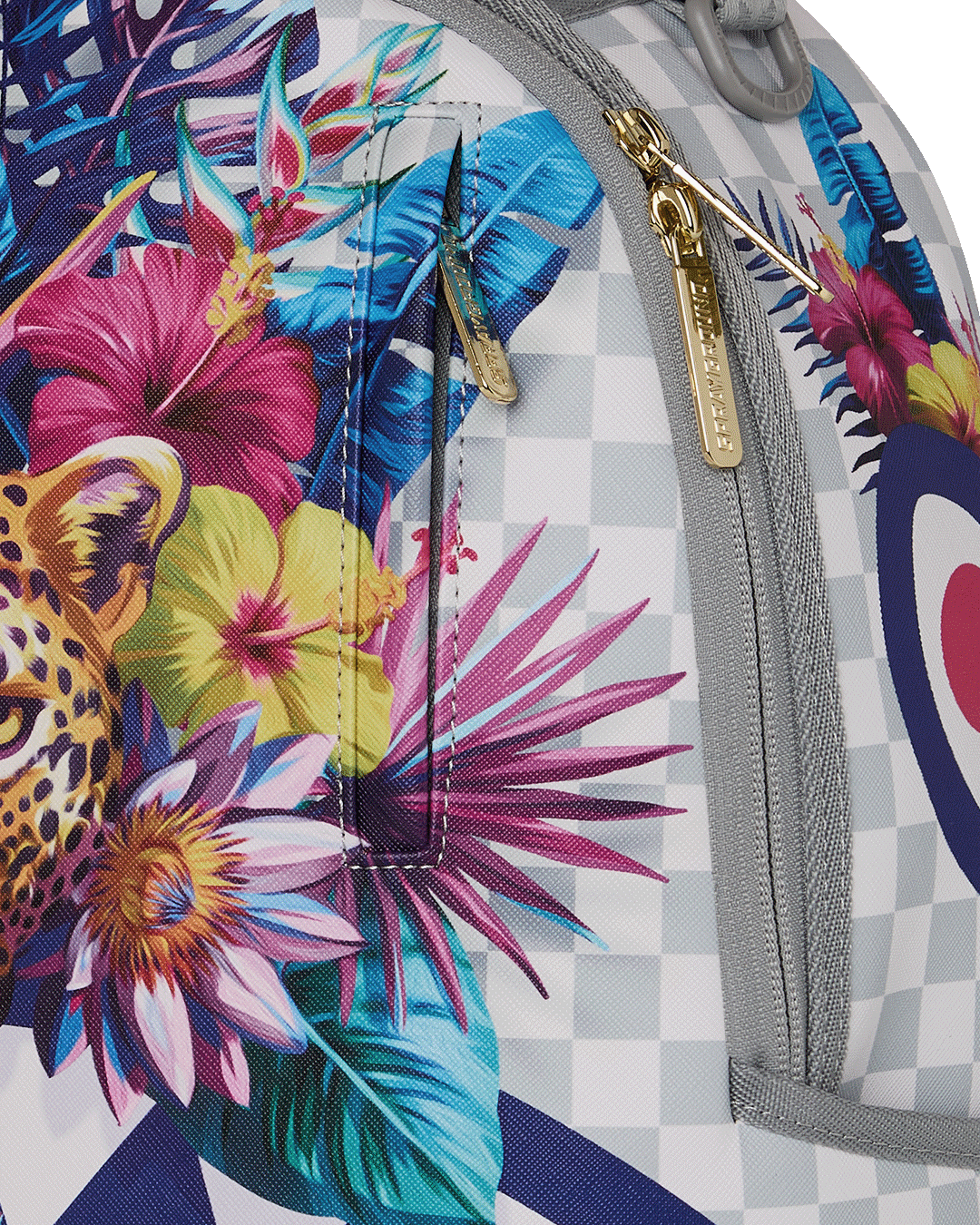 FLOWERING JUNGLE SHARK BACKPACK