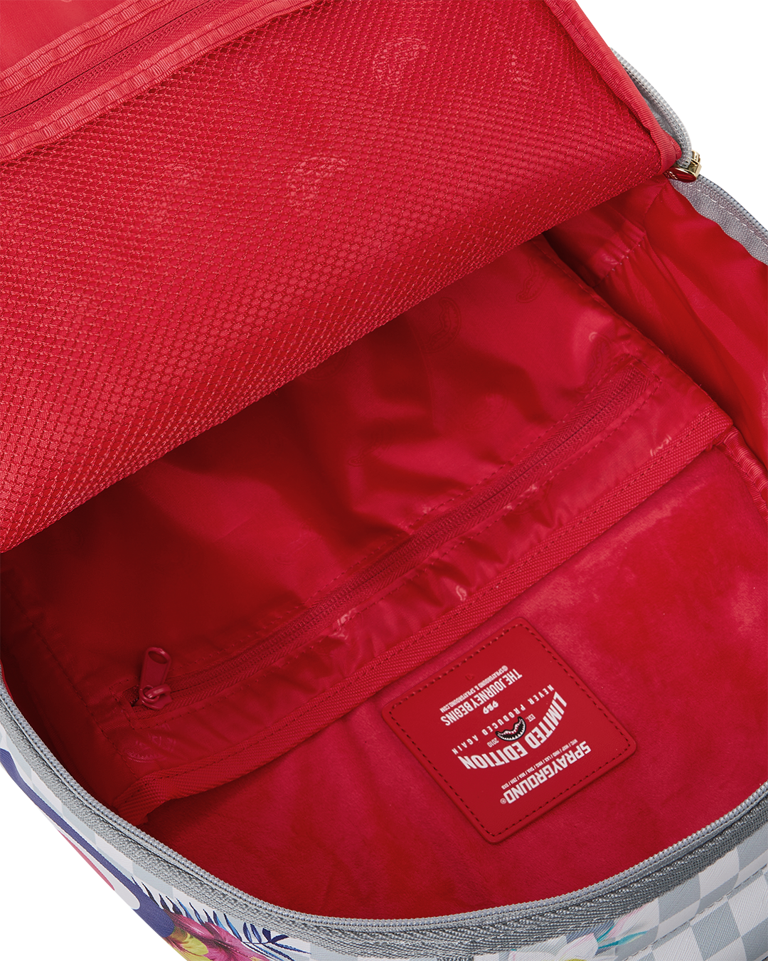 FLOWERING JUNGLE SHARK BACKPACK