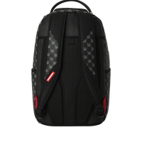 SHARKS IN PARIS WTF BUBBLY BLACK CHECK DLXSV BACKPACK