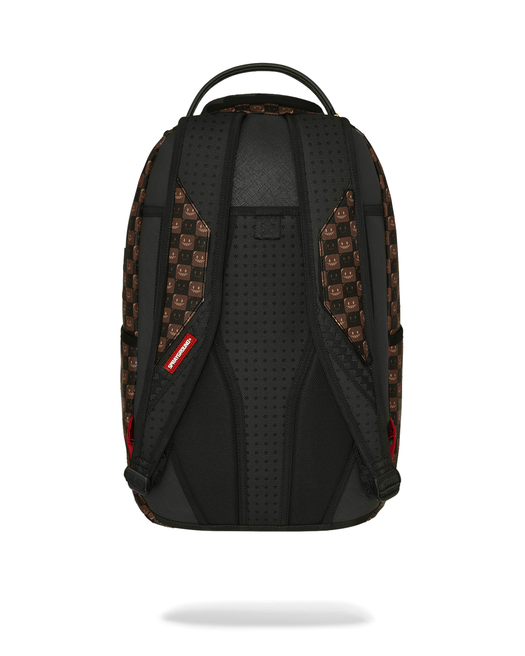SHARKS IN PARIS WTF BUBBLE BROWN CHECK DLXSV BACKPACK