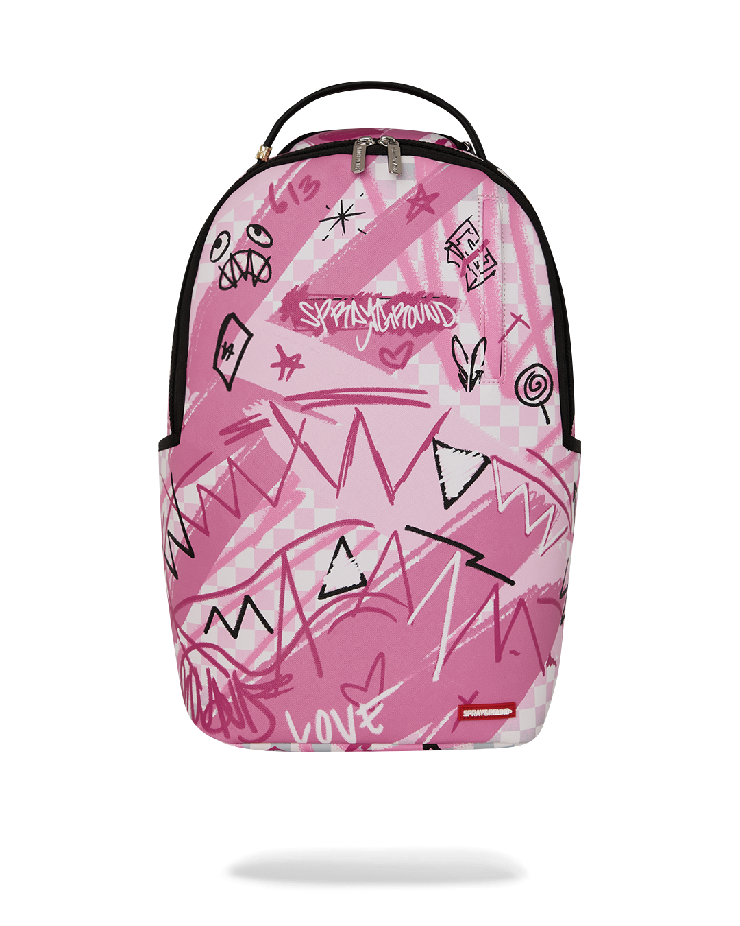 PINK SMOKE CHECK BACKPACK
