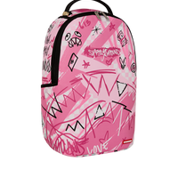 PINK SMOKE CHECK BACKPACK