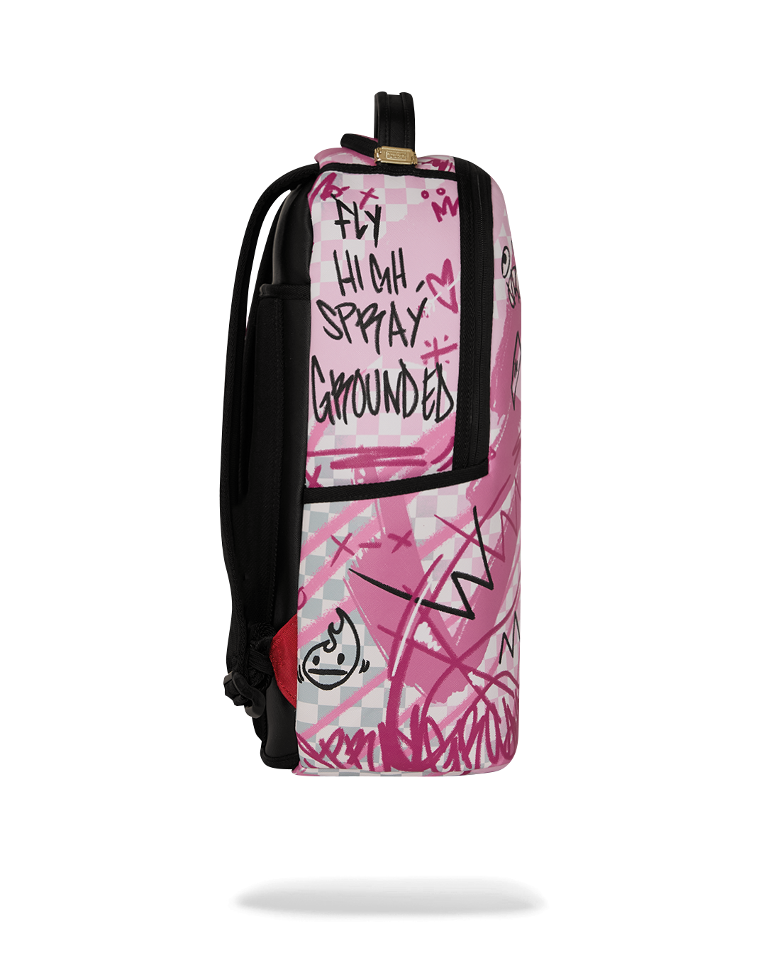 PINK SMOKE CHECK BACKPACK