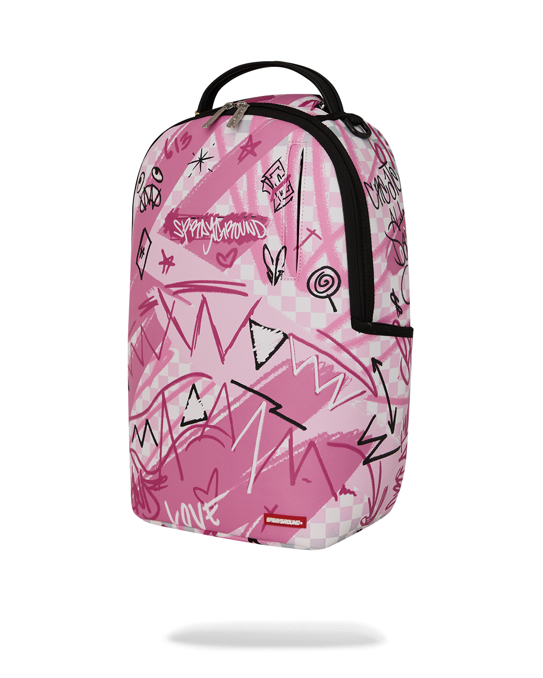 PINK SMOKE CHECK BACKPACK