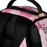 PINK SMOKE CHECK BACKPACK
